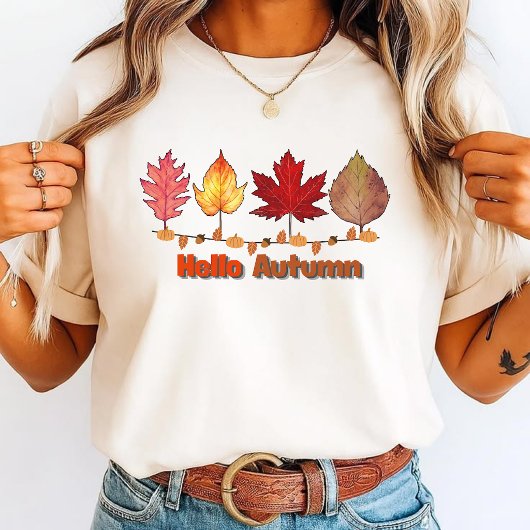 Sweatshirt Fun "Hello Autumn" Sweater