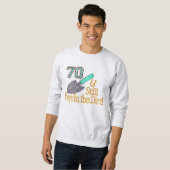 Sweatshirt Fun Humour Gardening 70th Birthday Cadeau pour lui (Devant entier)