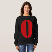Sweatshirt Fun Letter O Alphabet Teacher Kindergarten (Devant entier)