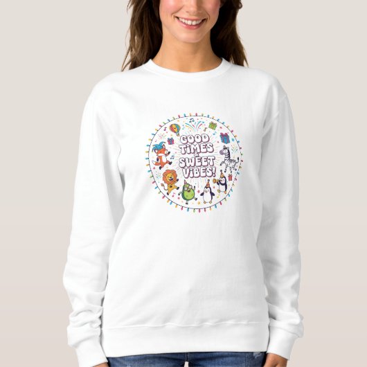 Sweatshirt Fun & Quirky Holiday Vector Tee (Devant)
