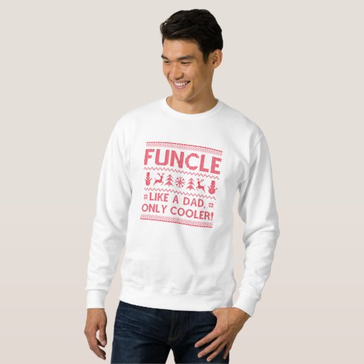 Sweatshirt Funk Comme Un Père Seulement Glacière (Devant entier)