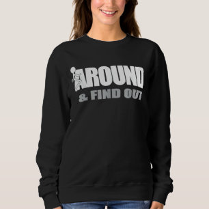 Sweatshirt Funk Graphique Autour Et Découvrez