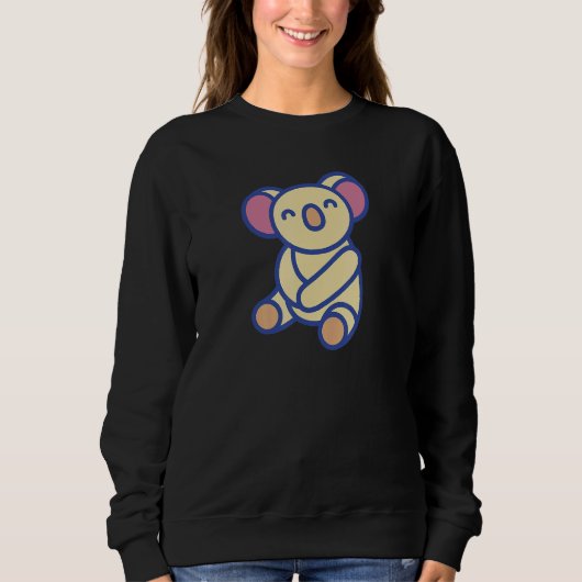 Sweatshirt Funky Koala Baby Bear Bear (Devant)