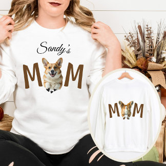 Sweatshirt Funky moderne mignon Pembroke Welsh Corgi maman ch