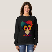 Sweatshirt Funky Munky Turban Monkey (Devant entier)