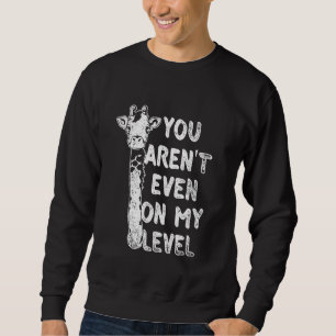 Sweatshirt Funky Safari Afrique Animal Zoo Keeper Hommes Femm