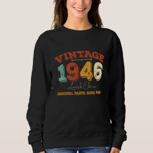 Sweatshirt Funny 79 Year Old 1946 Vintage 79th Birthday Gift