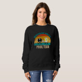 Sweatshirt Funny 8 9 Ball Billiards Team Wrecking Balls Pool (Devant entier)