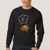 Sweatshirt Funny American Sign Language Sloth Asl (Devant)