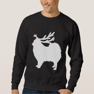 Sweatshirt Funny Chien Poméranie Noël