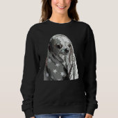 Sweatshirt Funny Chihuahua In A Blanket Chiwawa Mom Dad Dog L (Devant)