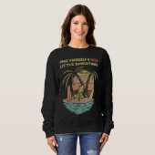 Sweatshirt Funny Christmas Have Yourself A Maui Little Christ (Devant entier)
