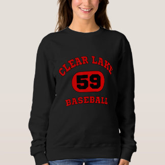 Sweatshirt Funny Clear Lake 59 Baseball Quote Baseball Cool C