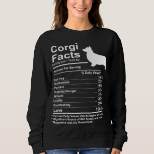 Sweatshirt Funny Corgi Facts