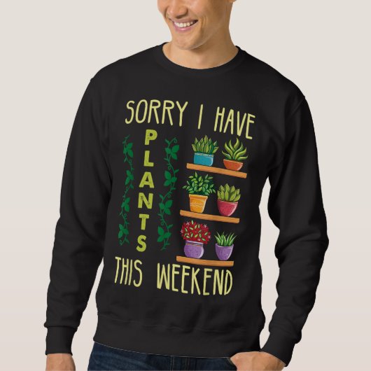 Sweatshirt Funny Gardening I Garden et I Know Things (Devant)