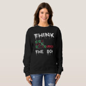 Sweatshirt Funny Geeky Coders Illustration Compiler Jeux Pun (Devant entier)
