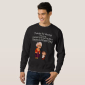 Sweatshirt Funny Granny as Therapist and Chauffeur, Happy Mom (Devant entier)