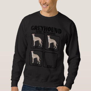 Sweatshirt Funny greyhound whippet guide d'entraînement pour