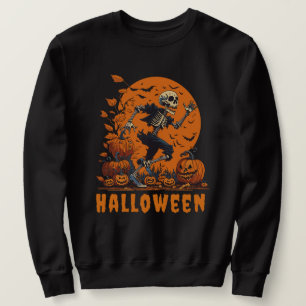 Sweatshirt Funny Halloween éffrayant exécution squelette