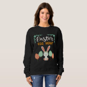 Sweatshirt Funny Happy Easter Egg Hunt Cute Bunny Ears Sister (Devant entier)