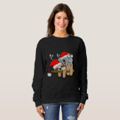 Sweatshirt Funny Lazy Sloth Bakoala Mama Oear (Devant entier)
