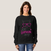 Sweatshirt Funny LLama 100 Days of School Shirt Kids 100 Llam (Devant entier)