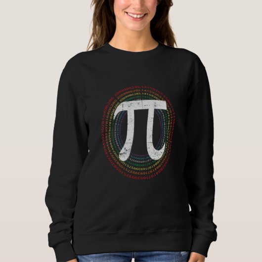 Sweatshirt Funny Math Pi 3 14 Numéro Symbole Math Science Pi (Devant)
