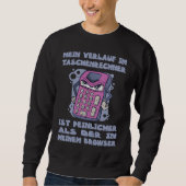 Sweatshirt Funny maths sale calculator embarrassing (Devant)