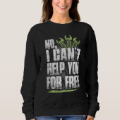 Sweatshirt Funny Mechanical Engineering No I Wont Help You Fo (Devant)