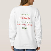 Sweatshirt Funny Merry and Bright Christmas Birthday (Dos)