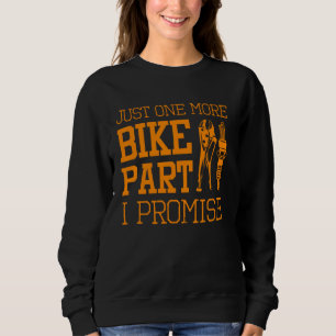 Sweatshirt Funny Motorcycle Mécanicien Hommes Cool Un vélo de