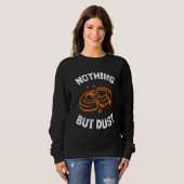Sweatshirt Funny Nothing But Dust - Trap Shooting_2 (Devant entier)