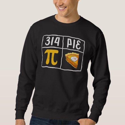 Sweatshirt Funny Pi Day Math Enseignants Chemises, Pi Symbole (Devant)