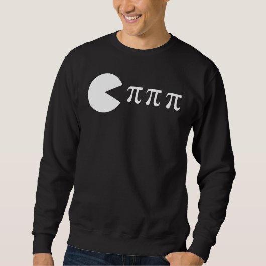 Sweatshirt Funny Pi Day Math Science Ate Pi Symbole (Devant)