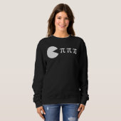 Sweatshirt Funny Pi Day Math Science Ate Pi Symbole (Devant entier)