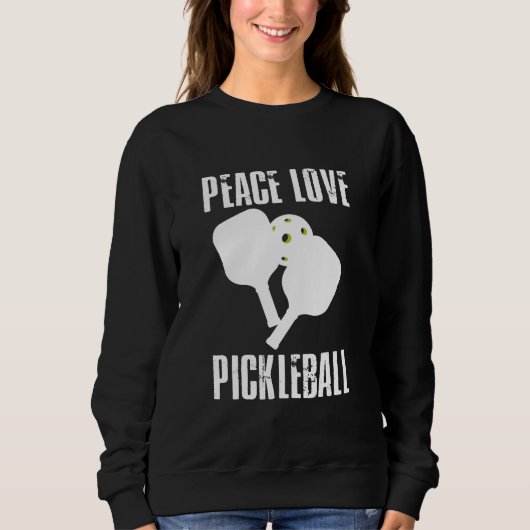 Sweatshirt Funny Pickleball (Devant)
