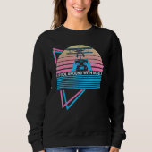 Sweatshirt Funny RC Plane Model Plane Retro I Fool Around Wit (Devant)