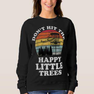 Sweatshirt Funny Retro Disc Golf Frisbee Golfing