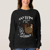 Sweatshirt Funny Sloth 24 (Devant)