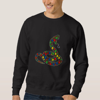 Sweatshirt Funny Snake Animaux Puzzle Pièces Sensibilisation 
