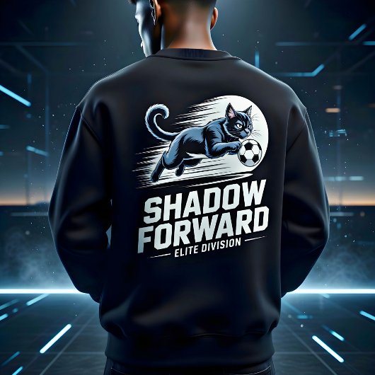 Sweatshirt Funny Soccer Cat Tee — Cat Lover Gift