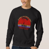 Sweatshirt Funny Sometimes Need Expert Advice Skydive Premium (Devant)