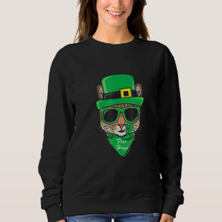 Sweatshirt Funny St Pat S Paddy Patrick Day S Happy St Cat Tr