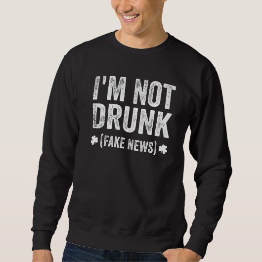 Sweatshirt Funny St Patrick (Devant)