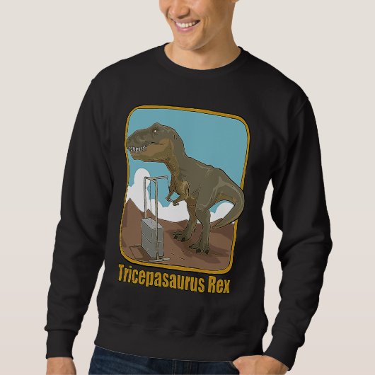 Sweatshirt Funny T Rex Dinosaur I'm Unstoppable Bodybuilding (Devant)