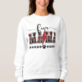 Sweatshirt Fur Mama Plaid  (Devant)