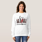 Sweatshirt Fur Mama Plaid  (Devant entier)