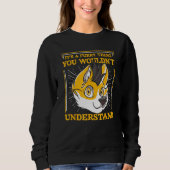 Sweatshirt Fursona Fox Furries  Cosplay Furry Fandom (Devant)