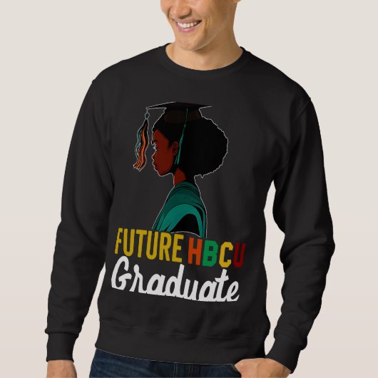 Sweatshirt Futur HBCU Grad Histoire Black College Jeunes enfa (Devant)