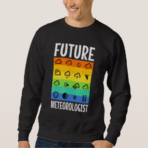 Sweatshirt Futur météorologue 2